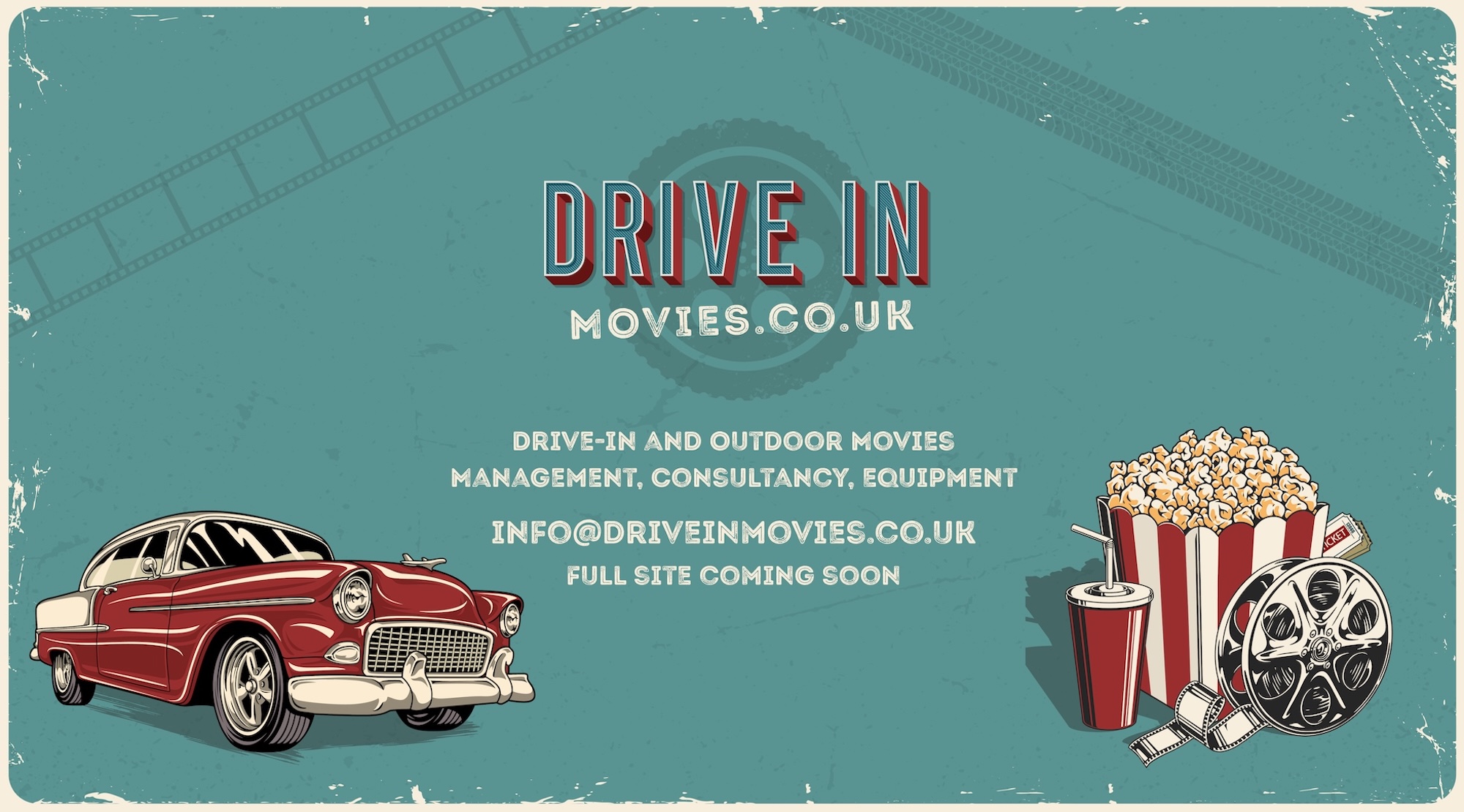 Drive in Movies - Drive-in and outdoor movies, management, consultancy and equipment hire. Contact info@driveinmovies.co.uk