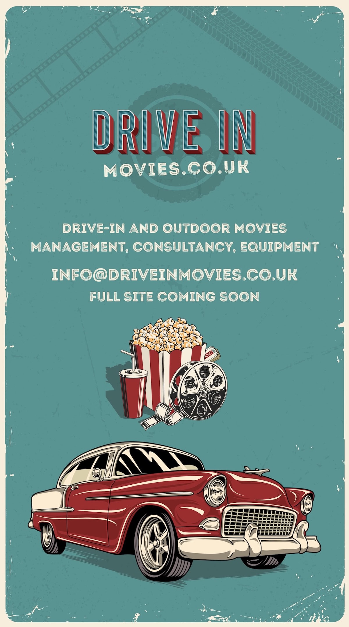Drive in Movies - Drive-in and outdoor movies, management, consultancy and equipment hire. Contact info@driveinmovies.co.uk